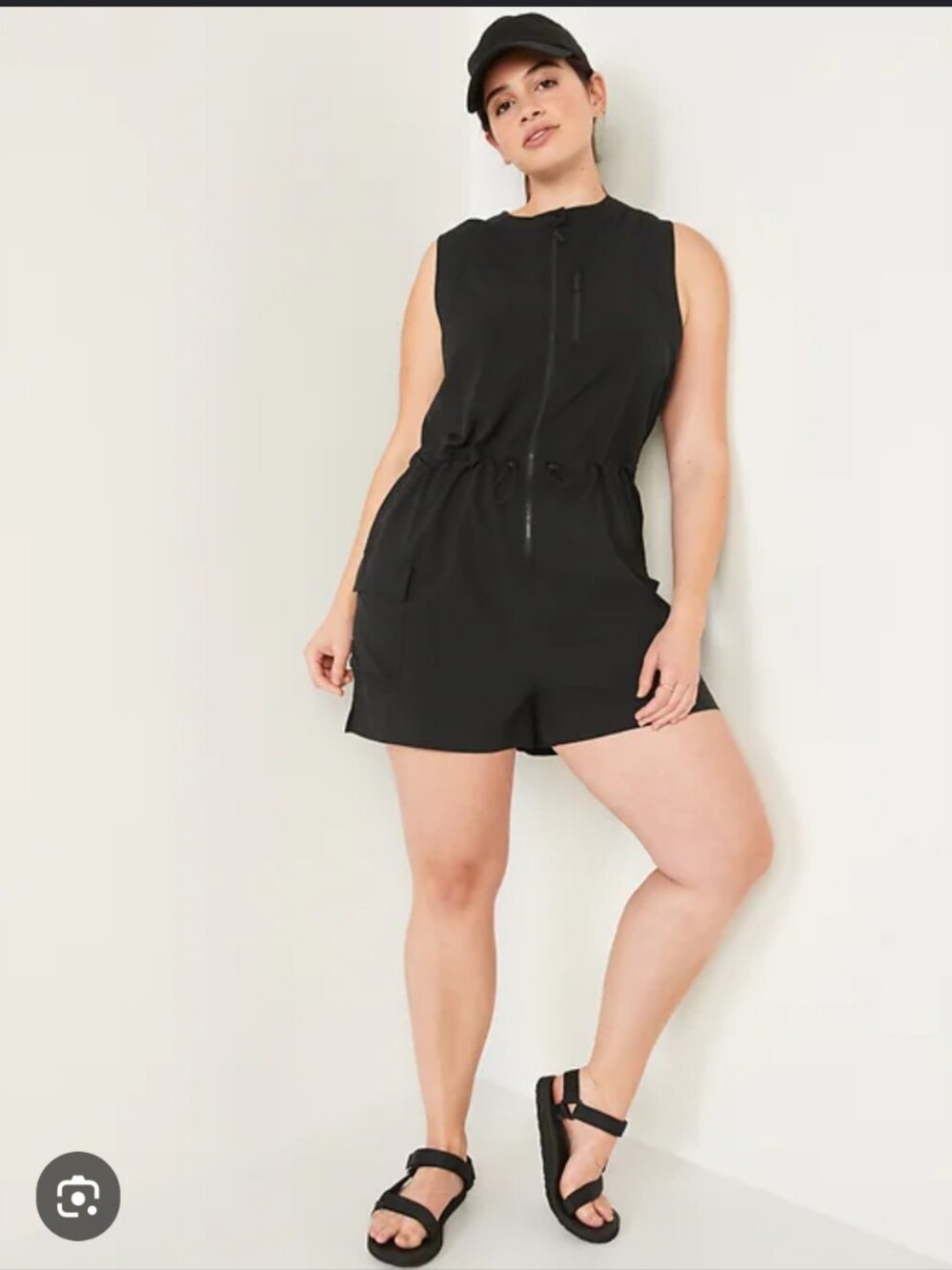Old Navy StretchTech Zip Romper Size Small